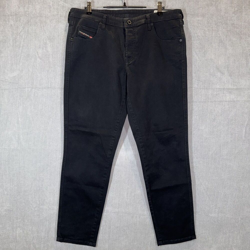 DIESEL Women Babhila 069EI Slim Skinny Regular Waist Jeans Size W32 L32 HEMMED